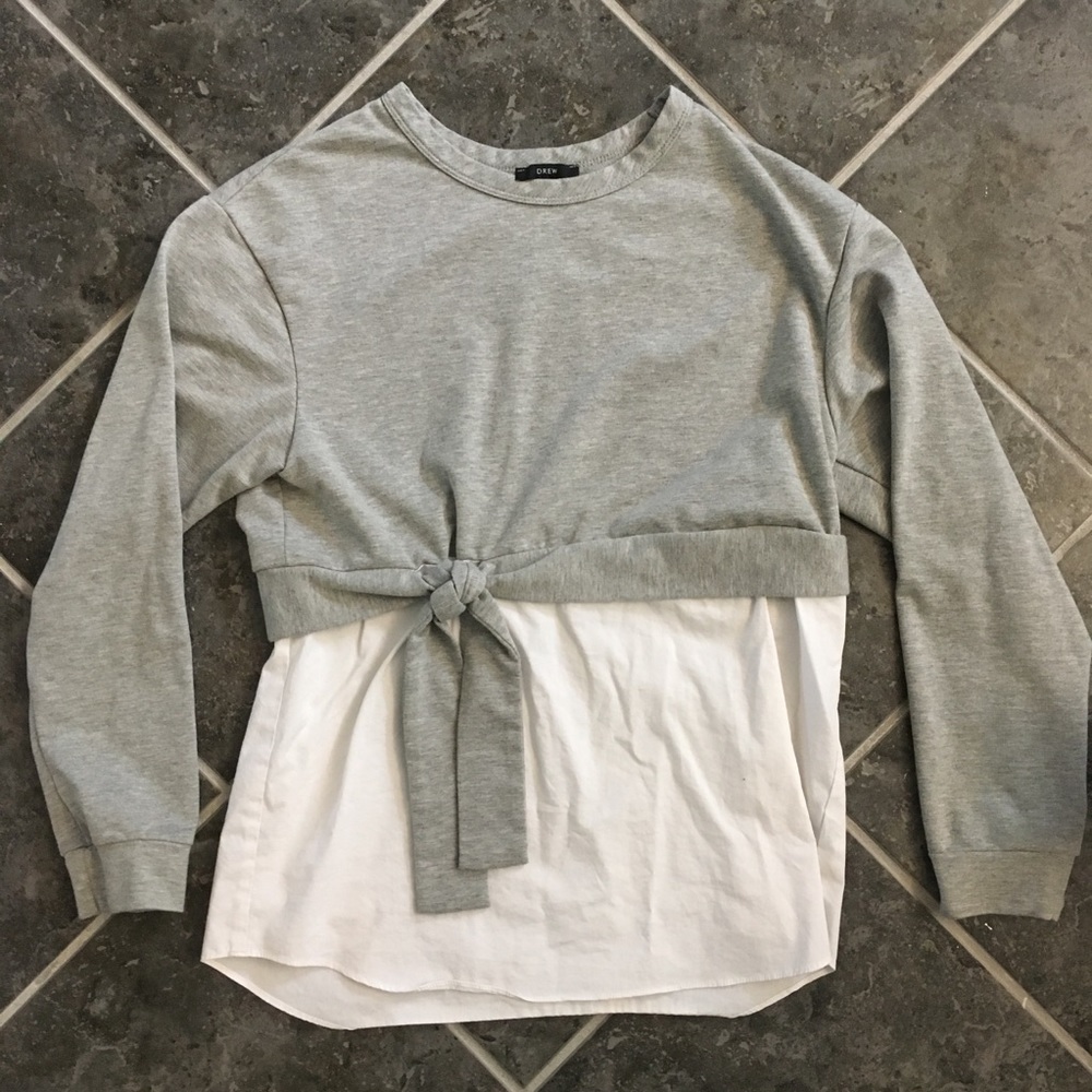 Drew Comfy Work Casual Top w/ Side Tie - Sz S
